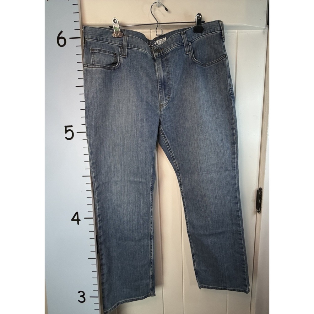 Carhartt Jeans Mens 40/30 Blue Rugged‎ Flex Relaxed Fit 5-Pocket Denim New